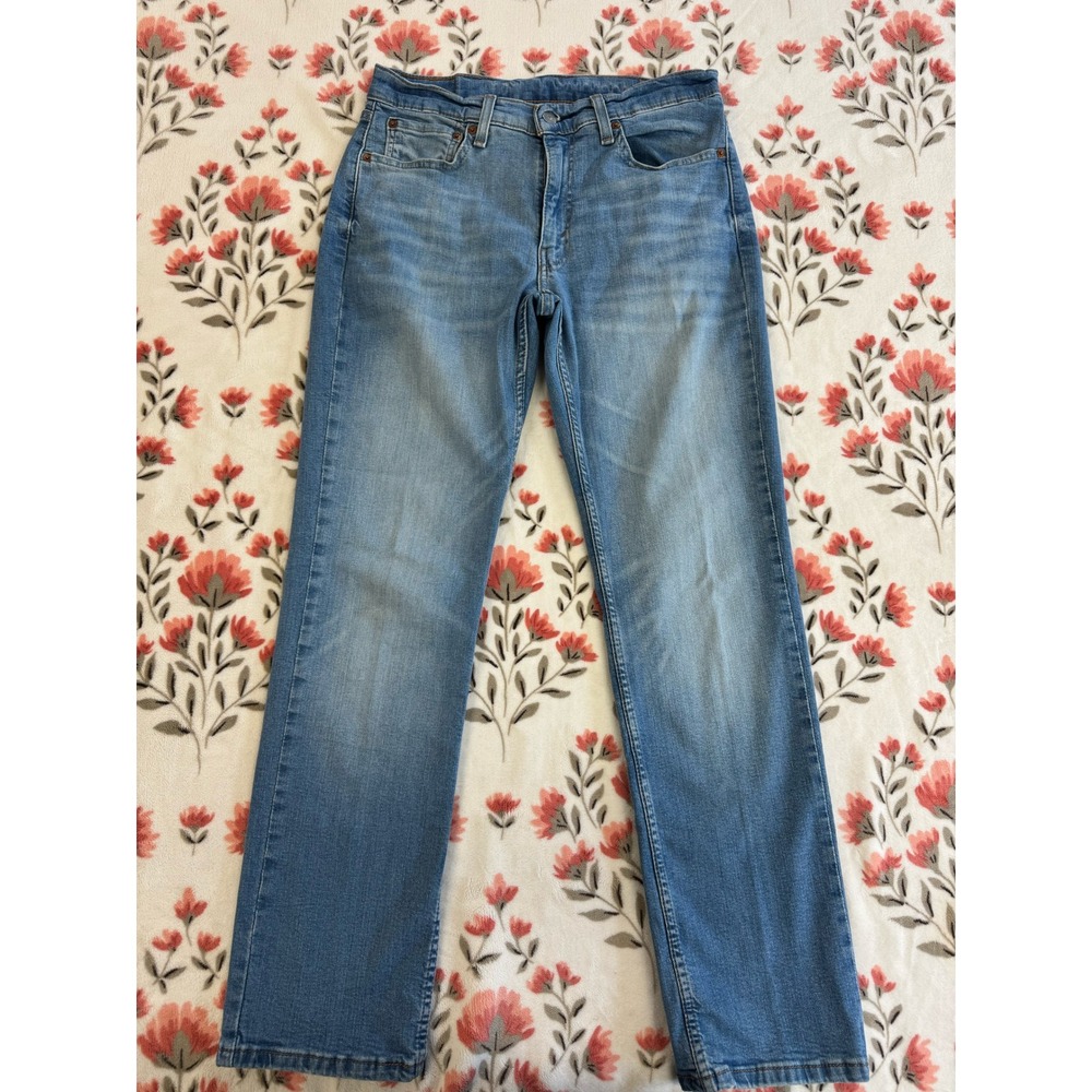 Levis 514 Straight Fit Mens Jeans Blue Medium Wash 32x32 00514-1286